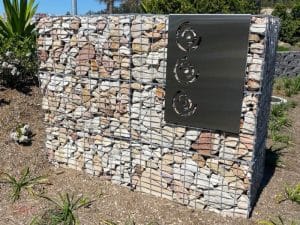 Gabion walls are a great choice for retaining wall diy.