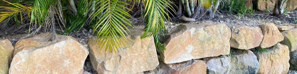 Retaining walls in gardens come in many different types.