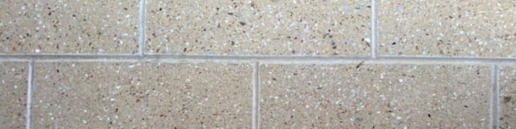Concrete block retaining walls sunshine coast and surrounding areas often use specialty blocks such as these polished surface blocks.